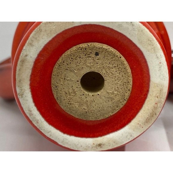 Vintage Metlox Poppytail Red Rooster Red Salt and Pepper Shaker - Picture 11 of 11